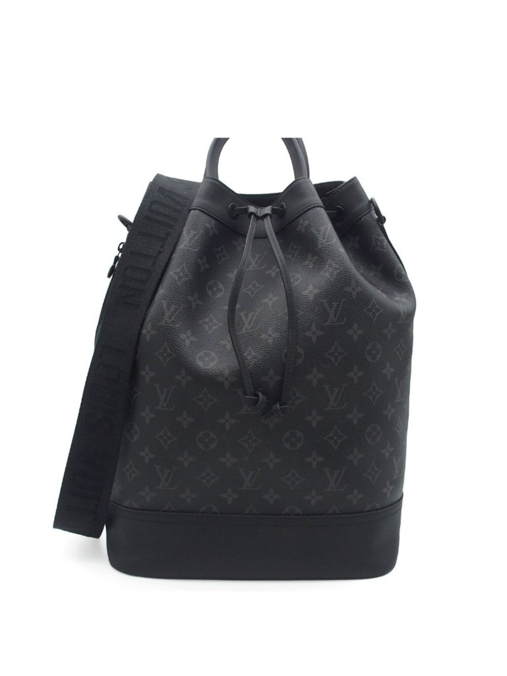 Louis Vuitton Maxi Noe Sling Black Monogram Eclipse 2-Way Shoulder Bag